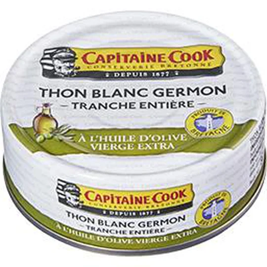 Thon blanc germon à l'huile d'olive vierge extra