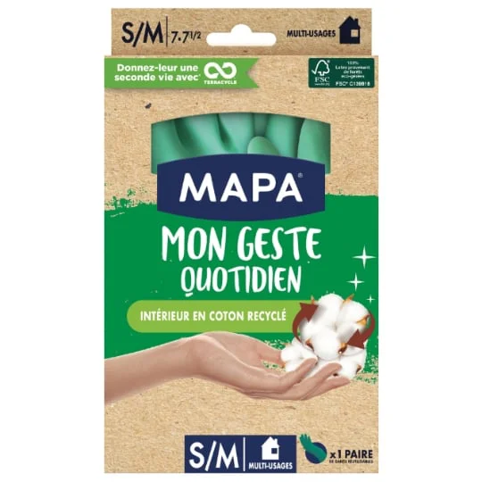 Mon geste quotidien - Gants réutilisables taille S/M