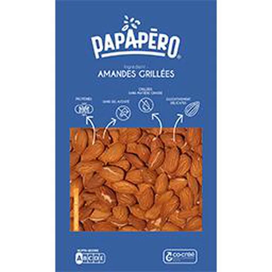 Amandes grillées sans sel & sans matière grasse