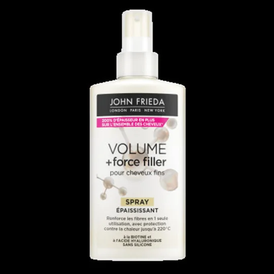Volume +force filler spray épaississant cheveux fins