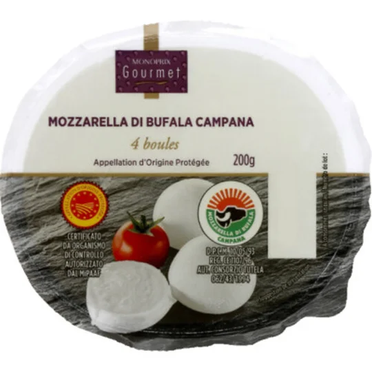 Boules de Mozzarella di Bufala Campana AOP