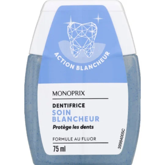 Dentifrice blancheur