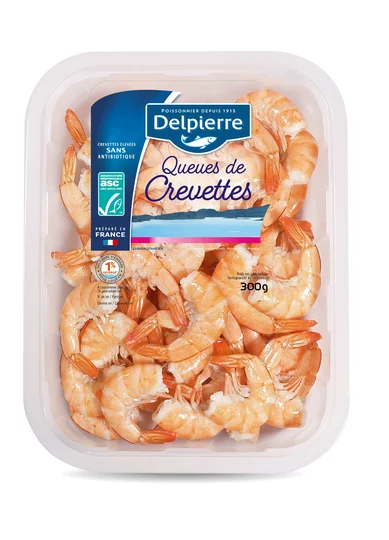 Queues de Crevettes ASC ASC