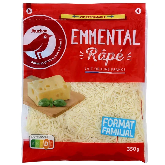 Emmental râpé français