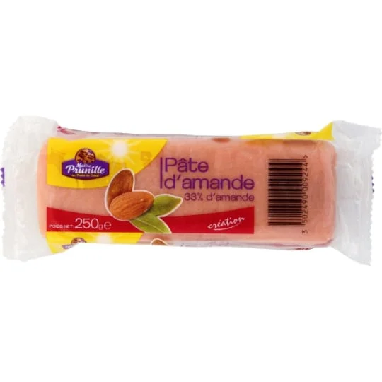 Pâte d'amande 33% d'amande