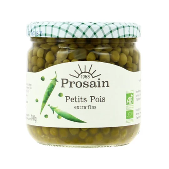 Petits Pois Extra Fins Bio