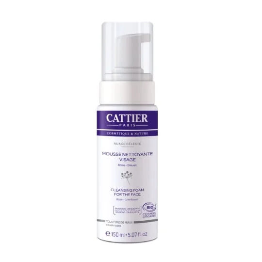 Mousse nettoyante nuage céleste Bio