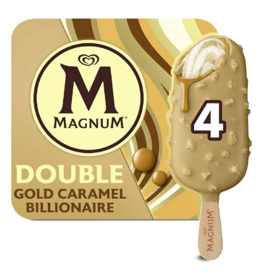 Glace Bâtonnet Double Caramel