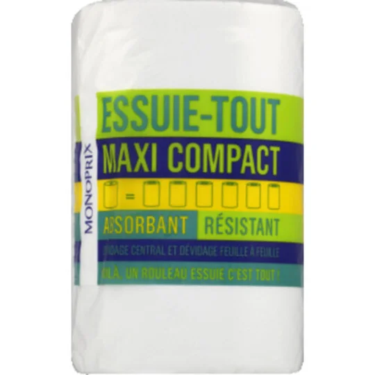 Essuie-tout maxi compact