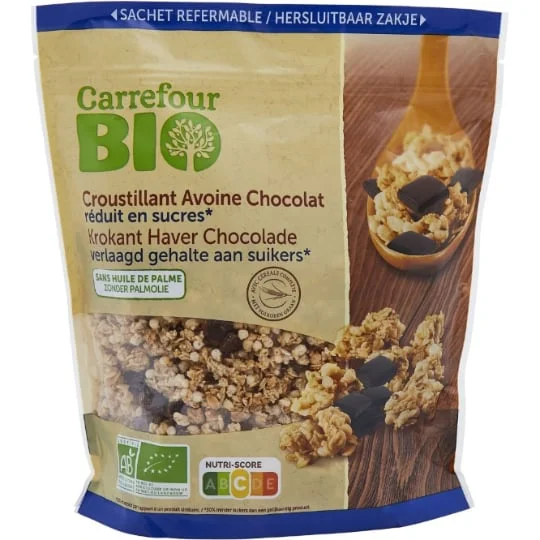 Céréales bio avoine chocolat
