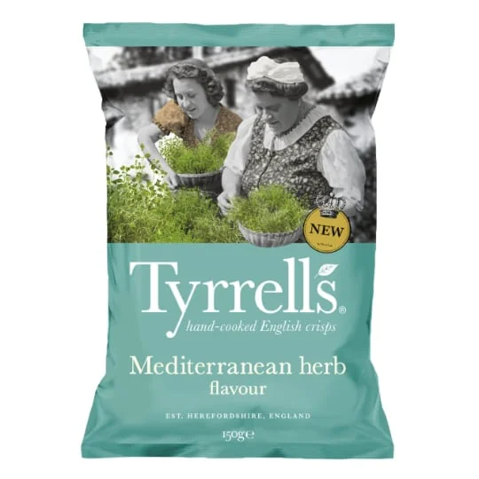 Chips de pomme de terre herbes méditerranéenne