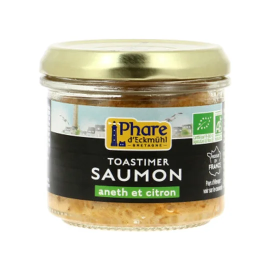 Rillettes De Saumon Aneth Et Citron Bio