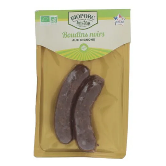 Boudins Noirs Aux Oignons Bio
