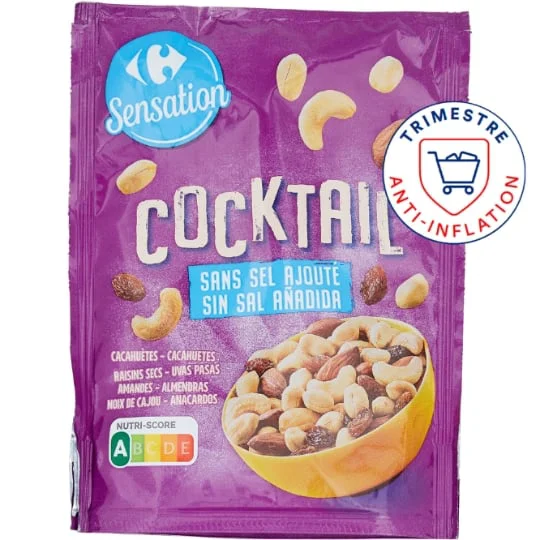 Fruits secs Cocktail s/sel ajouté