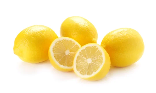 Citrons jaunes non traités après récolte