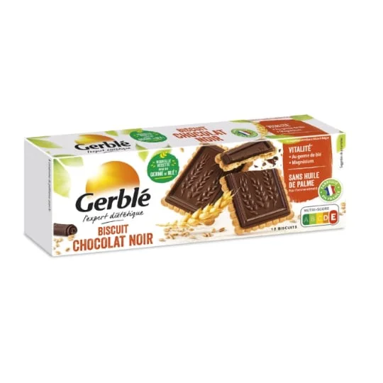 Biscuits chocolat noir intense