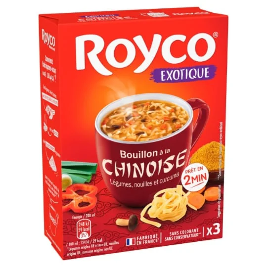 Soupe déshydratée Les Minutes Soup