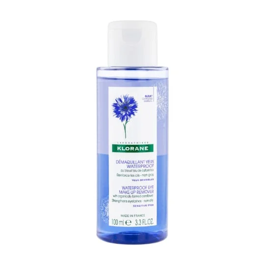 Démaquillant yeux waterproof au bleuet yeux sensible Bio