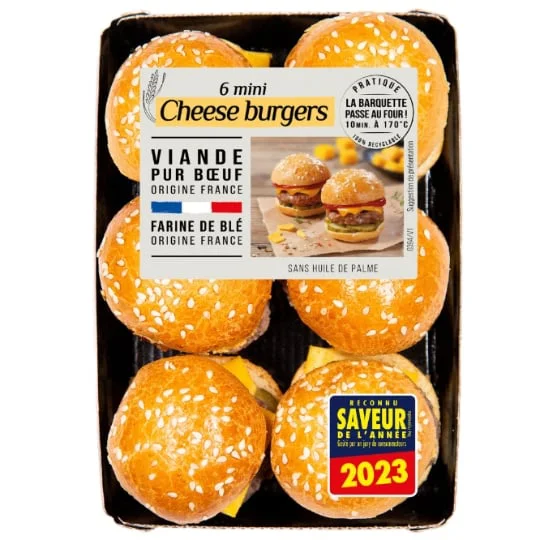 Mini cheese burgers