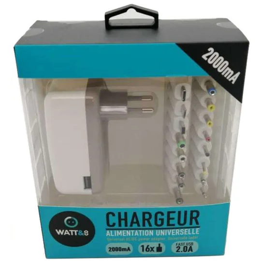 Chargeur Alim Univ 2000Ma