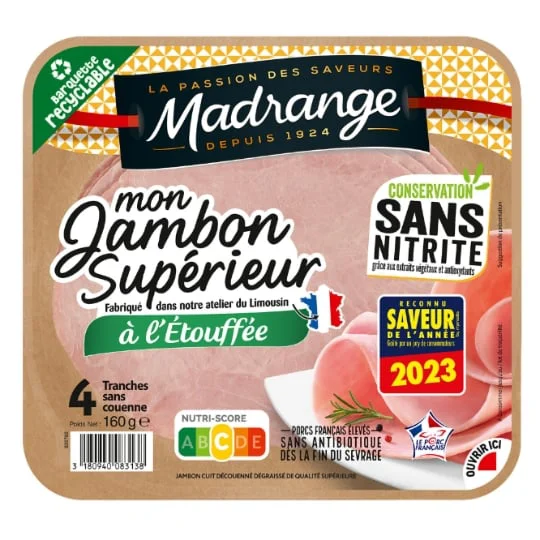 Jambon à l'étouffée Sans Nitrite