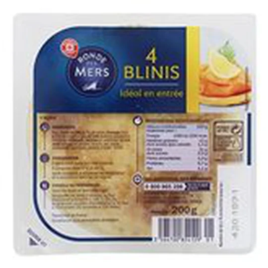 Blinis x4