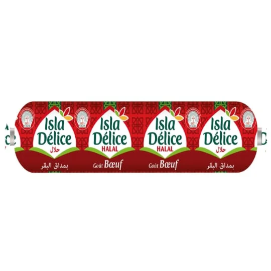 Saucisson halal goût boeuf