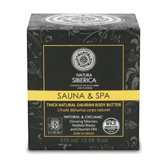 Sauna & Spa Beurre Naturel De Dahurie Pour Le Corps  De