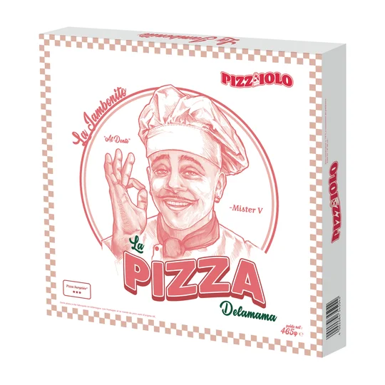 Delamama Pizza au jambon