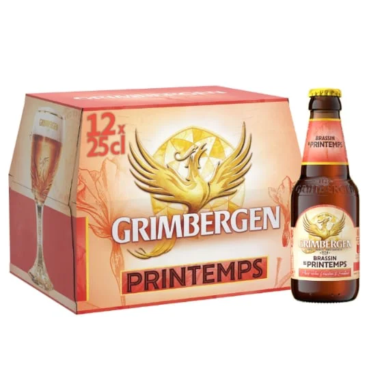 Bière d'Abbaye aromatisée printemps