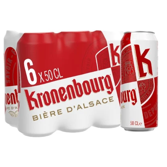 Bière blonde 4,2% boîtes