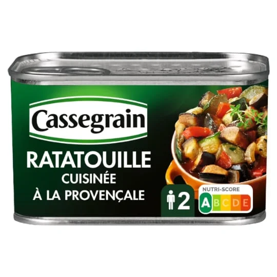 Ratatouille cuisinée à la provençale
