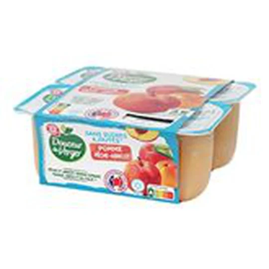 Dessert fruitier pomme pêche Abricot