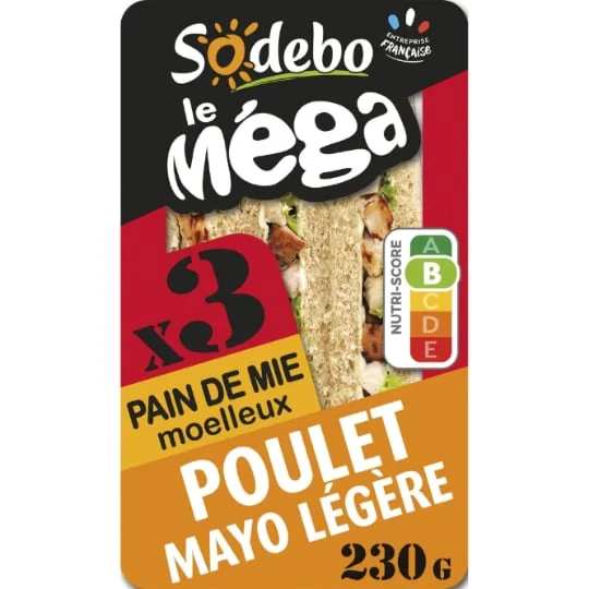 Sandwichs poulet mayo