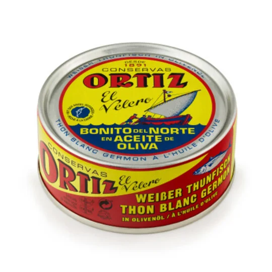 Ortiz Thon Blanc à l’Huile d'Olive