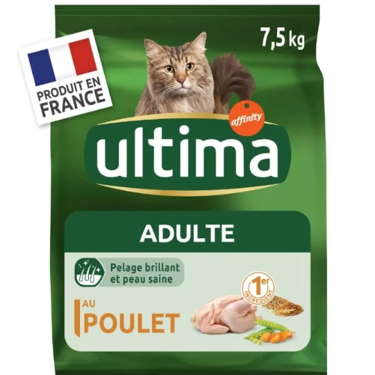Croquettes pour chat au poulet