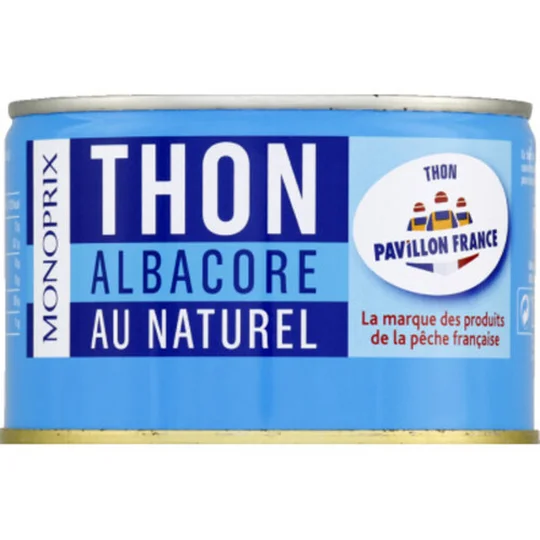 Thon albacore au naturel