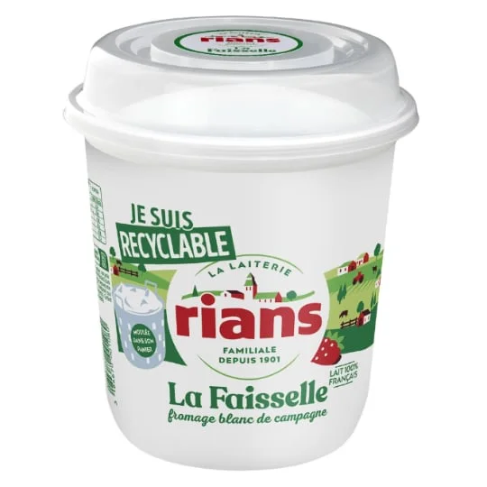 Faisselle nature 6% MG