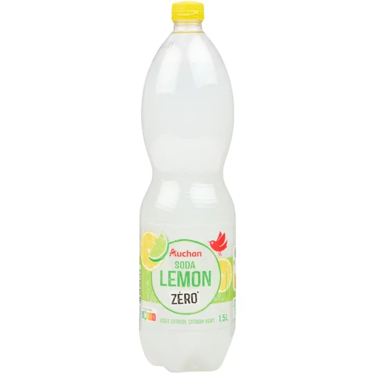 Boisson pétillante saveur citron et citron vert