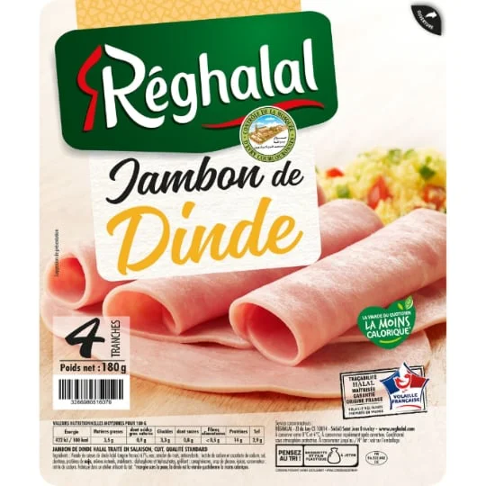 Jambon de dinde halal