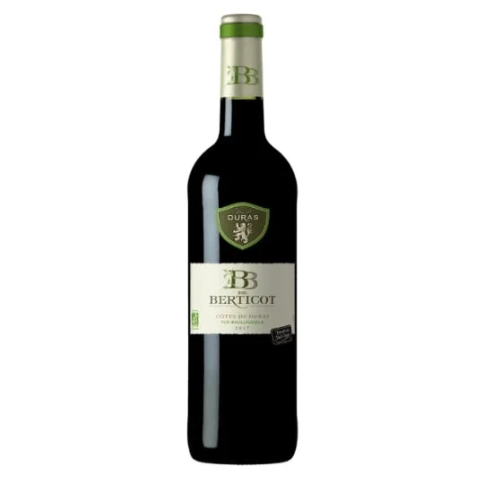 Vin Rouge Sud Ouest Côtes de Duras Merlot - Cabernet Sauvignon - Cabernet Franc Bio