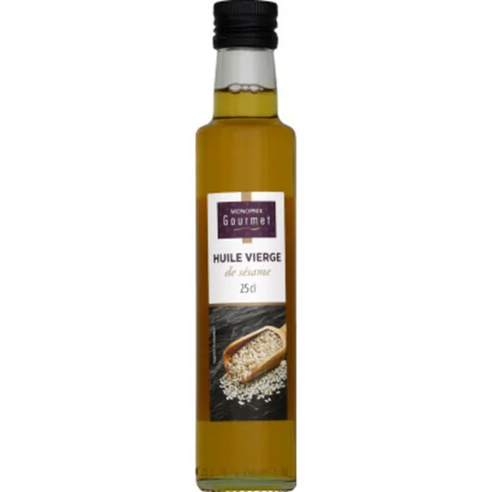 Huile vierge de sésame