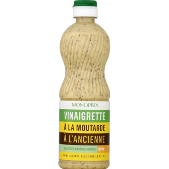 Vinaigrette allégée à la moutarde à l ancienne