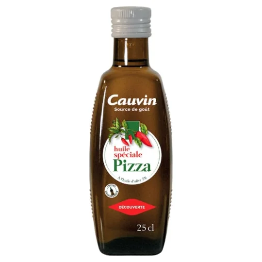 Huile pimentée pour pizza