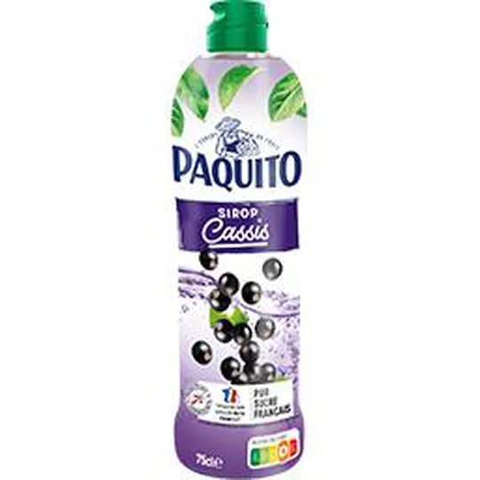 Sirop cassis
