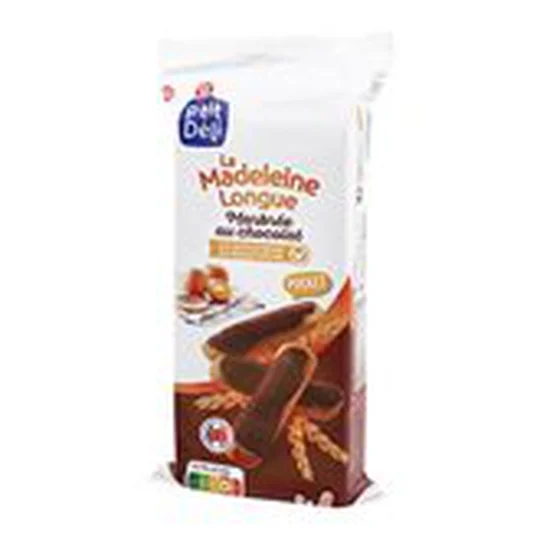 Madeleines longues Marbrées chocolat