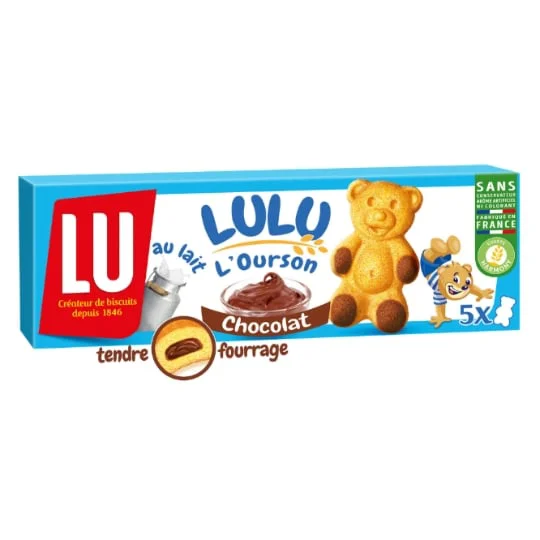 Gâteaux fourrés au chocolat
