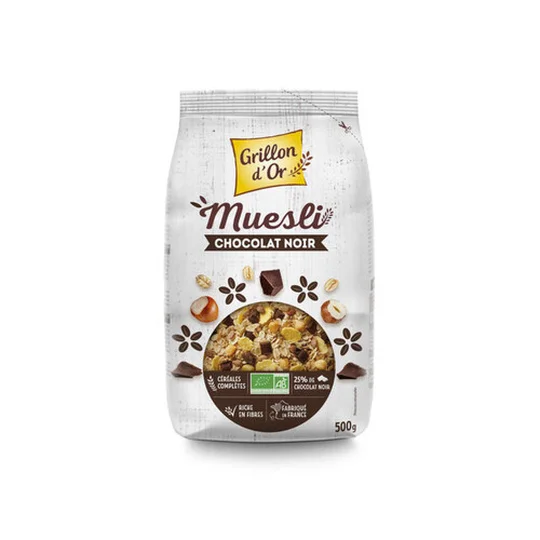 Muesli Chocolat Noir & Noisettes Bio