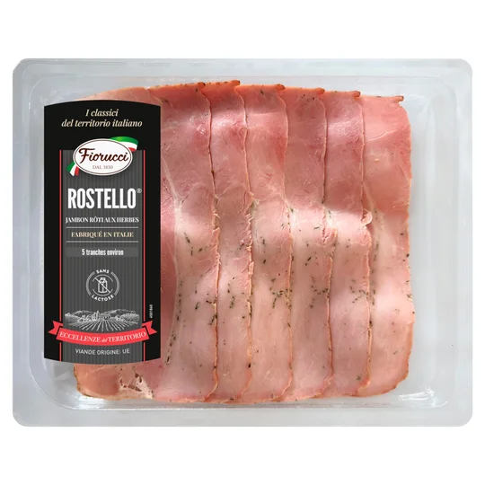 Rostello rôti jambon aux herbes Italien 6 tranches