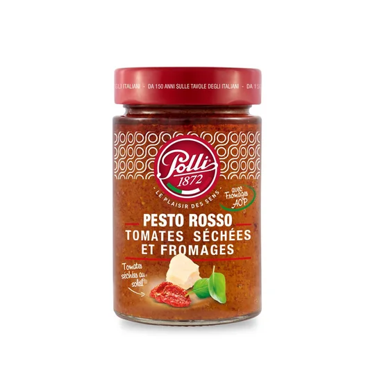 Pesto Rosso - tomates séchées et fromages